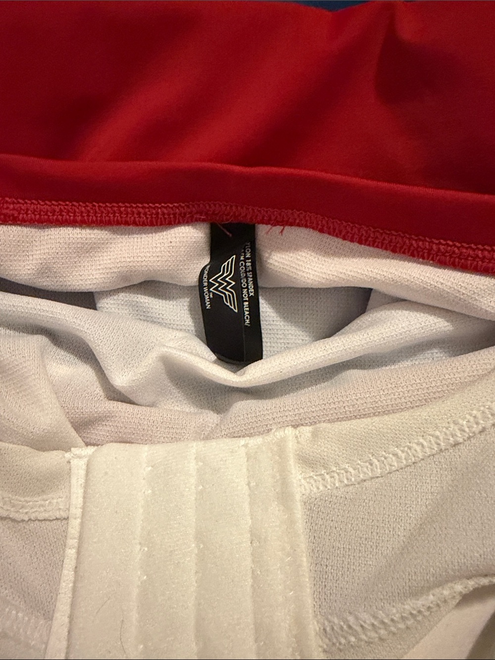 torrid Red, Gold & Blue Star Skirted Swimdress - Picture 7 of 13